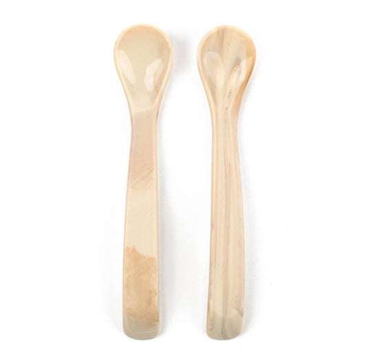 Silicone wood spoon set