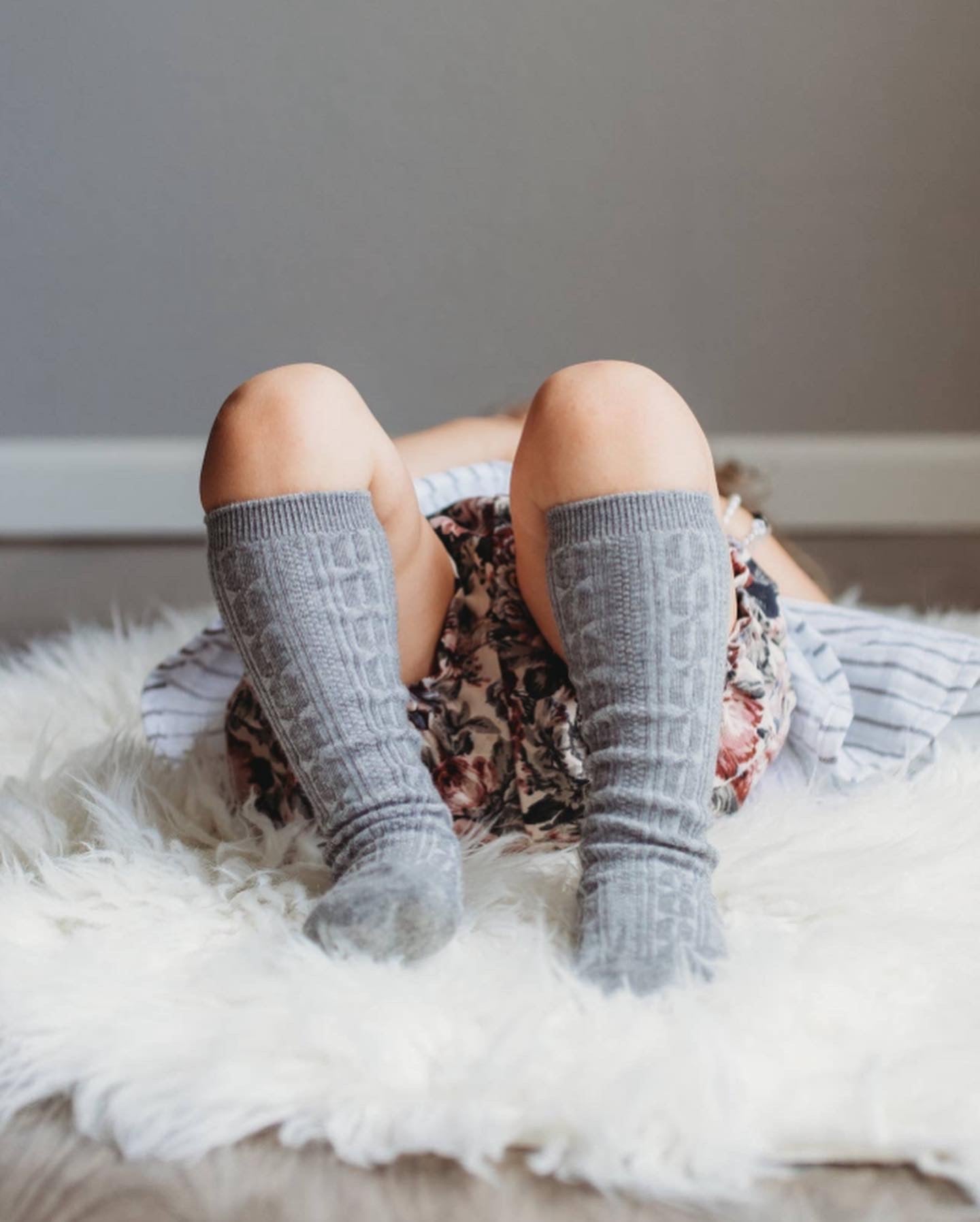 Cable Knit Stockings