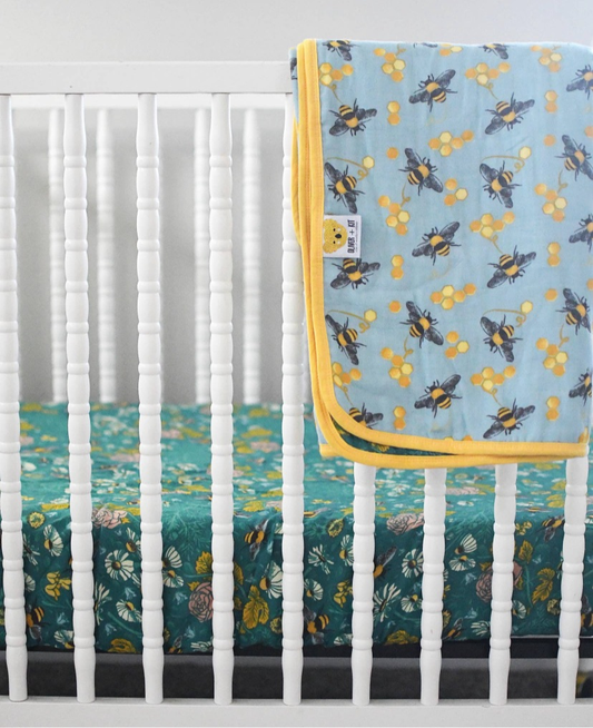 Save The Bees Cuddle Blanket