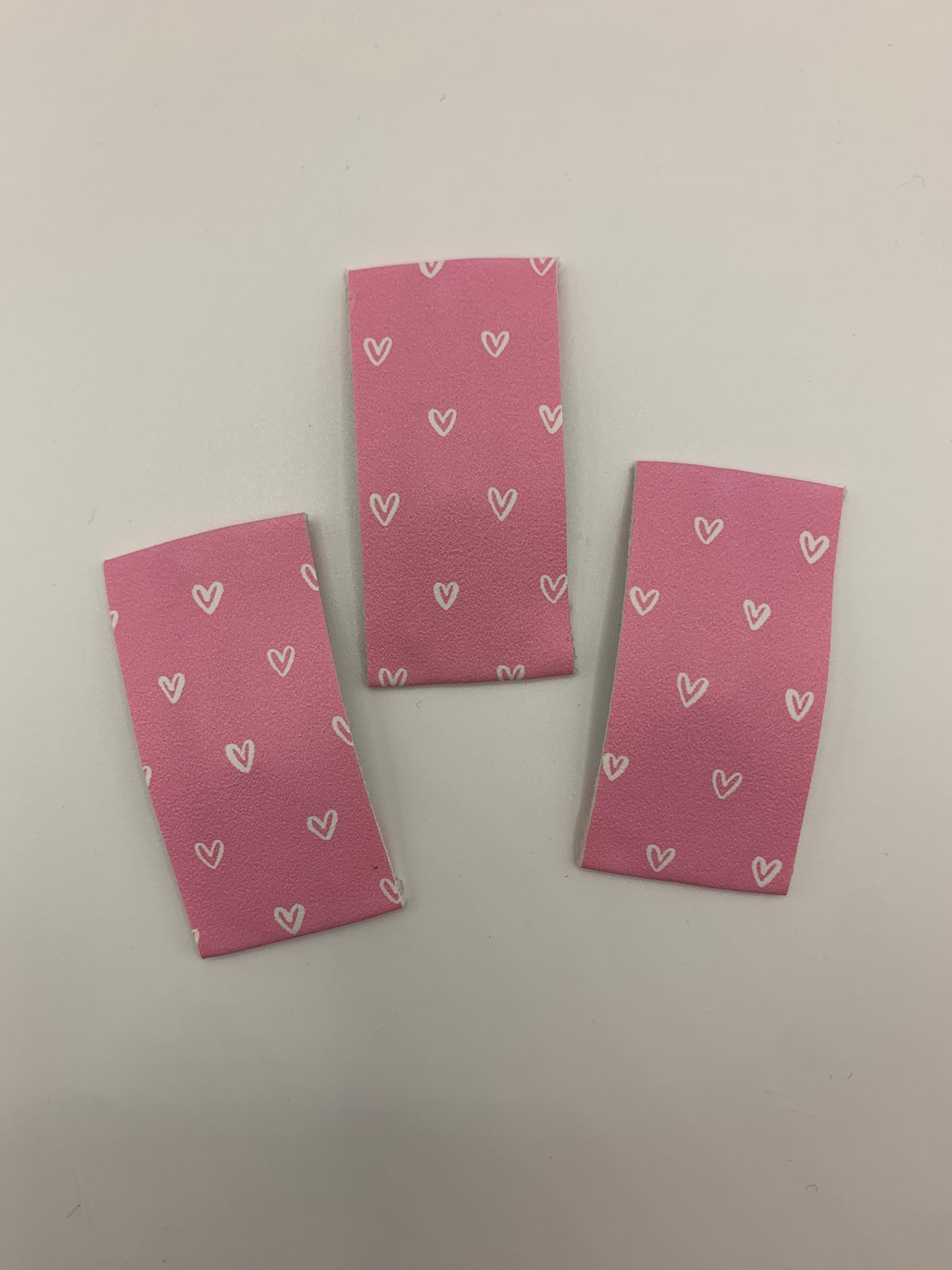 Pink Heart Snap Clip